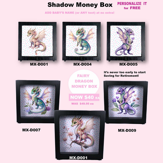 SHADOW MONEY BOX | FAIRY DRAGON COLLECTION