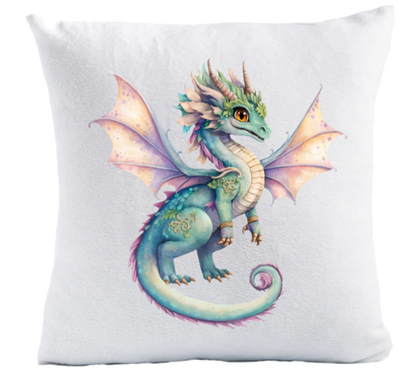 CUSHION COVER - PU LEATHER | FAIRY DRAGON COLLECTION