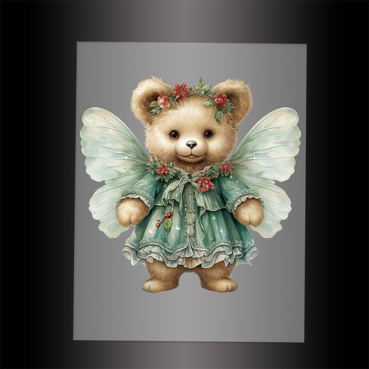 (DTF-FY081) BEARY FAIRY - Garment Transfer