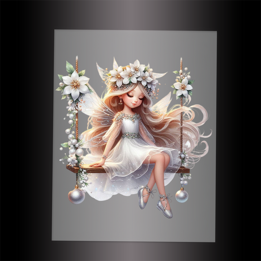 (DTF-FY086) FAIRY SWING - Garment Transfer