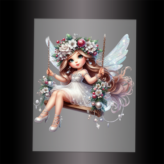 (DTF-FY088) FAIRY SWING - Garment Transfer