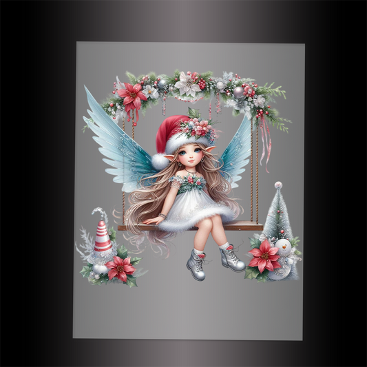 (DTF-FY093) FAIRY SWING - Garment Transfer