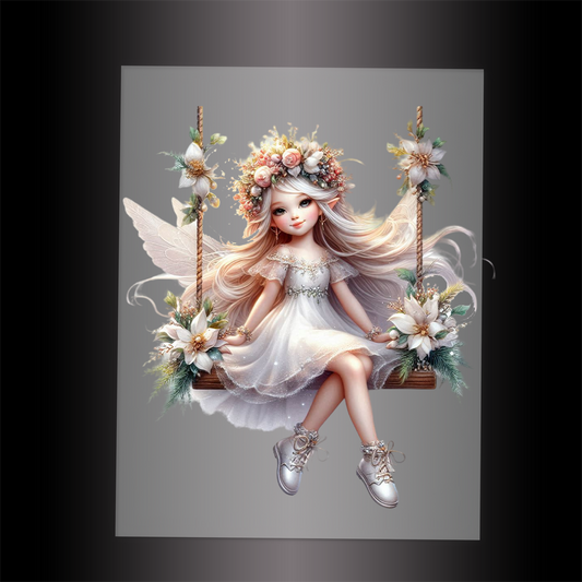 (DTF-FY094) FAIRY SWING - Garment Transfer