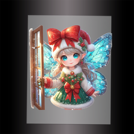 (DTF-FY123) FAIRY CHRISTMAS - Garment Transfer