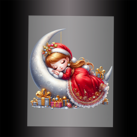 (DTF-FY124) FAIRY CHRISTMAS - Garment Transfer