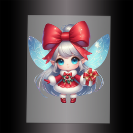 (DTF-FY145) FAIRY CHRISTMAS - Garment Transfer