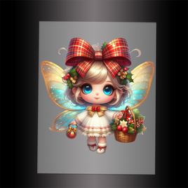 (DTF-FY153) FAIRY CHRISTMAS - Garment Transfer