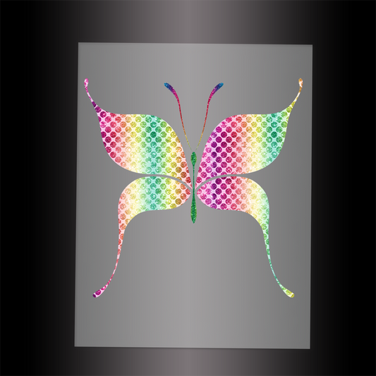 (DTF-GLIT056) GLITTER BUTTERFLY - Garment Transfer
