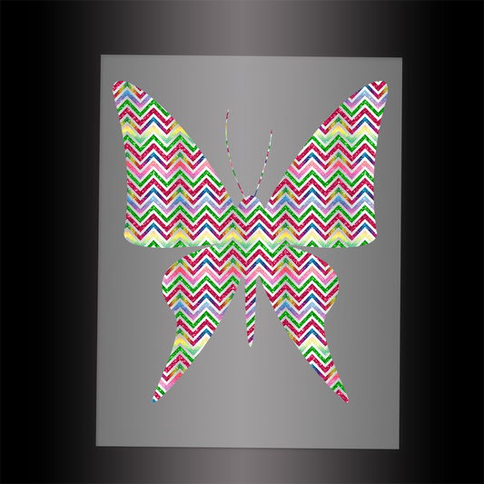 (DTF-GLIT059) GLITTER BUTTERFLY - Garment Transfer