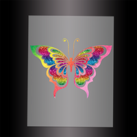 (DTF-GLIT060) GLITTER BUTTERFLY - Garment Transfer