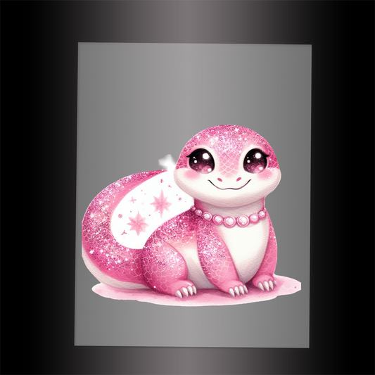 (DTF-GLIT1231) GLITTER KOMODO - Garment Transfer
