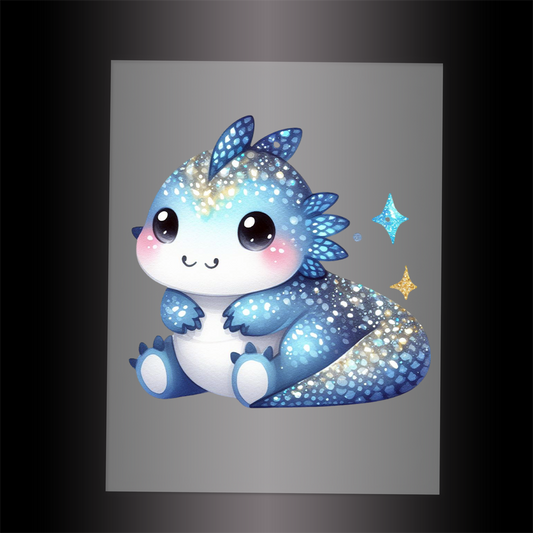 (DTF-GLIT1232) GLITTER KOMODO - Garment Transfer