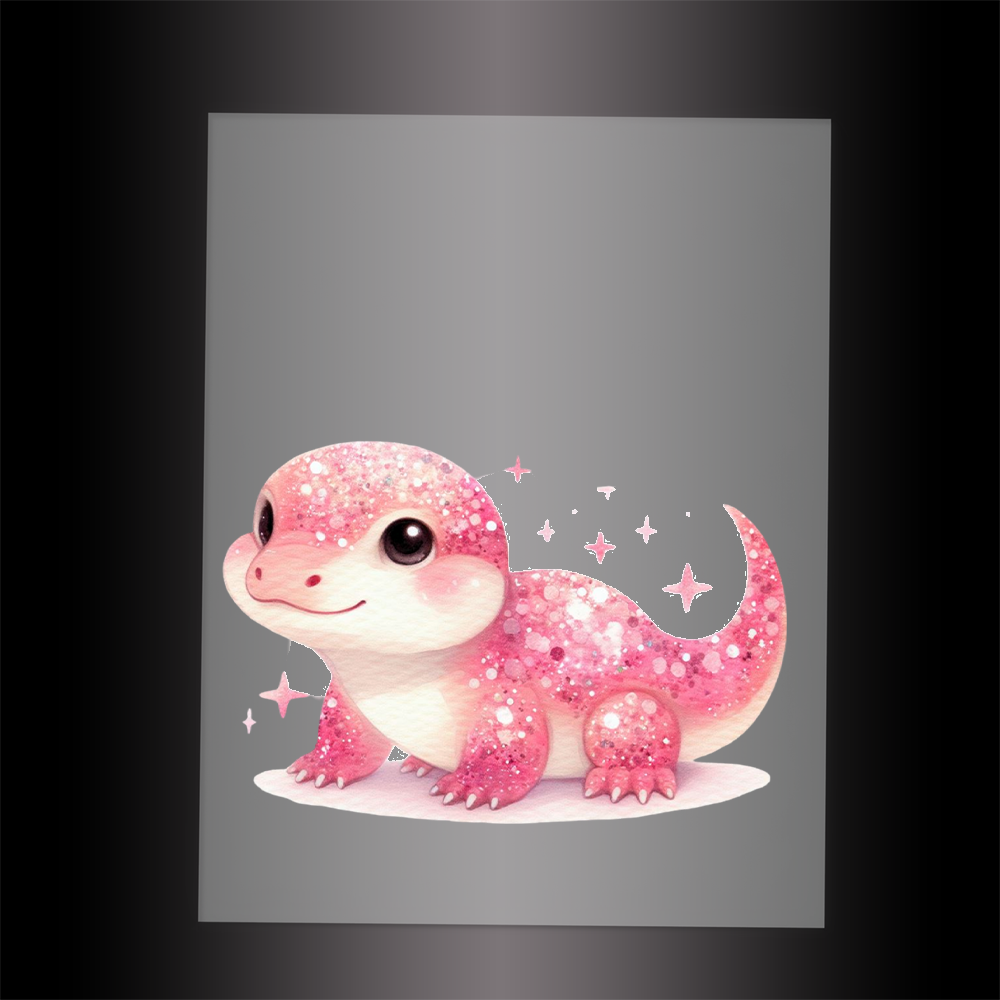 (DTF-GLIT1234) GLITTER KOMODO - Garment Transfer
