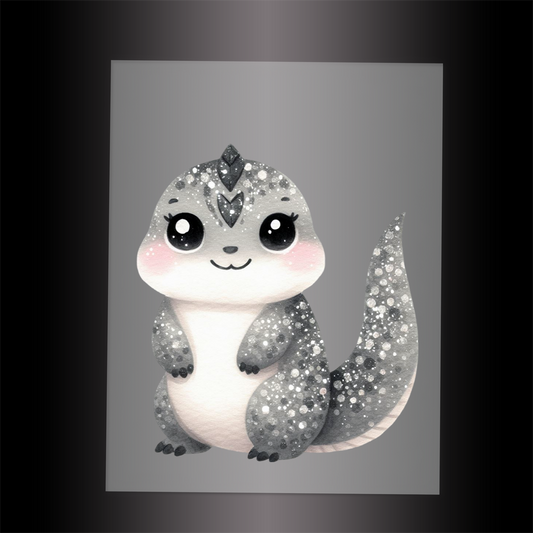 (DTF-GLIT1235) GLITTER KOMODO - Garment Transfer