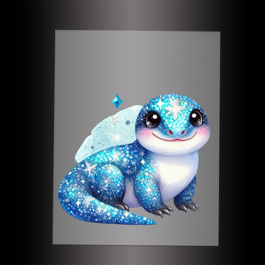 (DTF-GLIT1242) GLITTER KOMODO - Garment Transfer