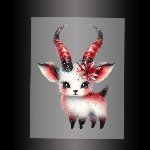 (DTF-GLIT970) GLITTER ORYX - Garment Transfer