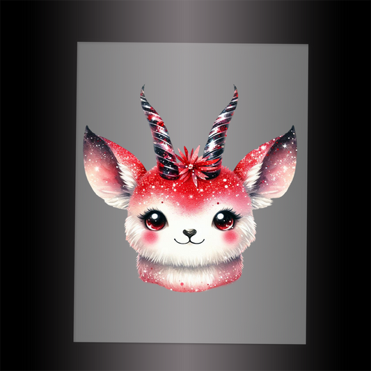 (DTF-GLIT979) GLITTER ORYX - Garment Transfer