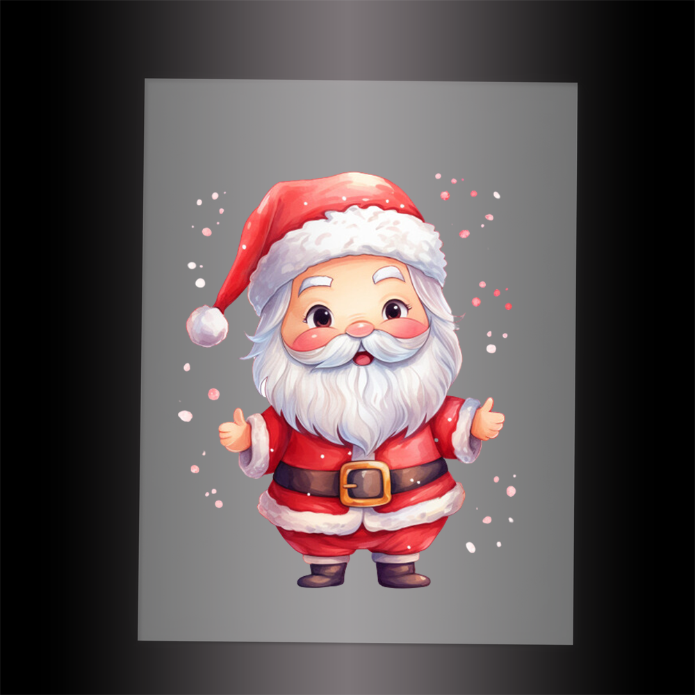 (DTF-SAN209)  SANTA - Garment Transfer