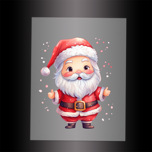 (DTF-SAN209)  SANTA - Garment Transfer