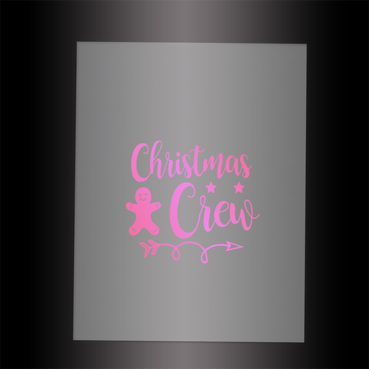 (DTF-X5032) CHRISTMAS CREW - Garment Transfer