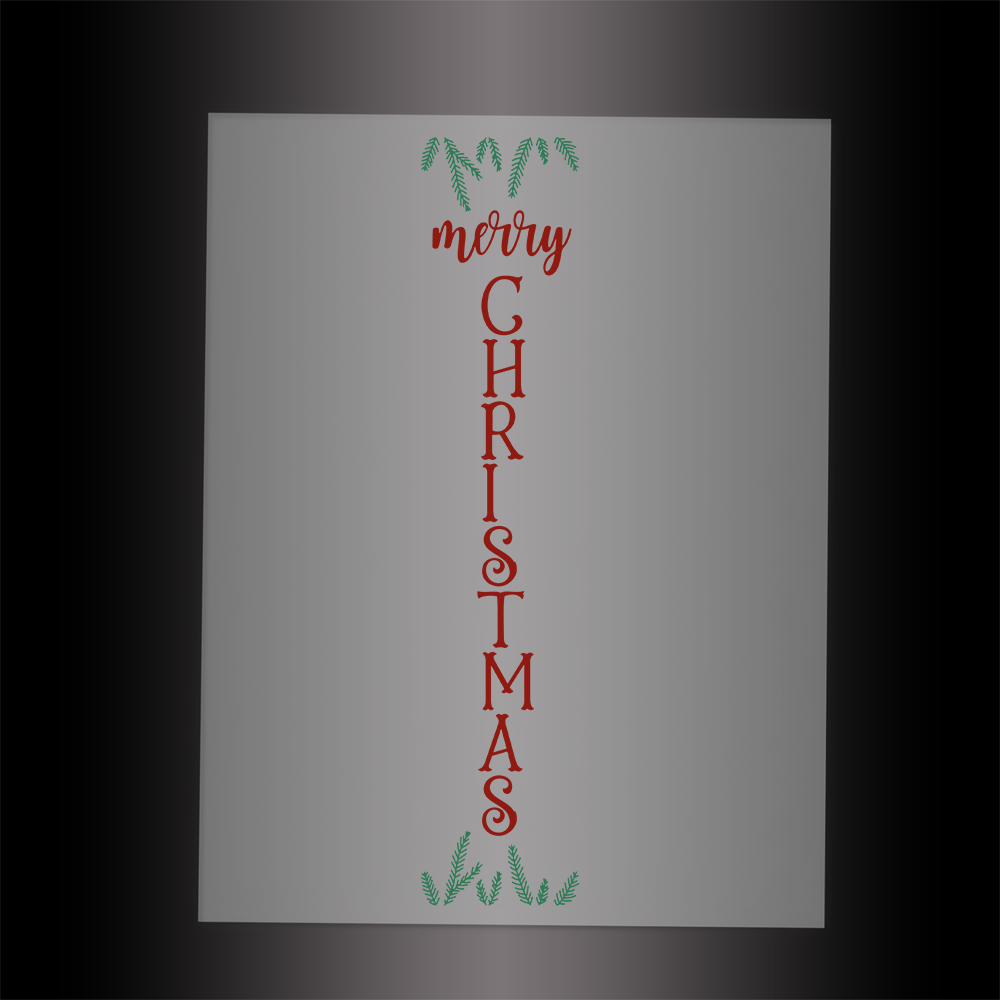 (DTF-X5126) MERRY CHRISTMAS - Garment Transfer