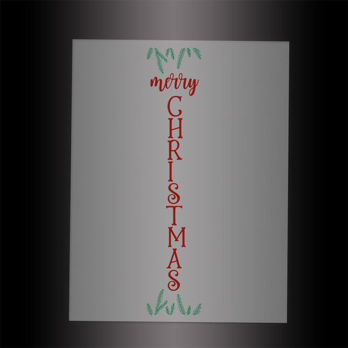 (DTF-X5126) MERRY CHRISTMAS - Garment Transfer