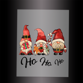 (DTF-X5168) HO HO HO - Garment Transfer