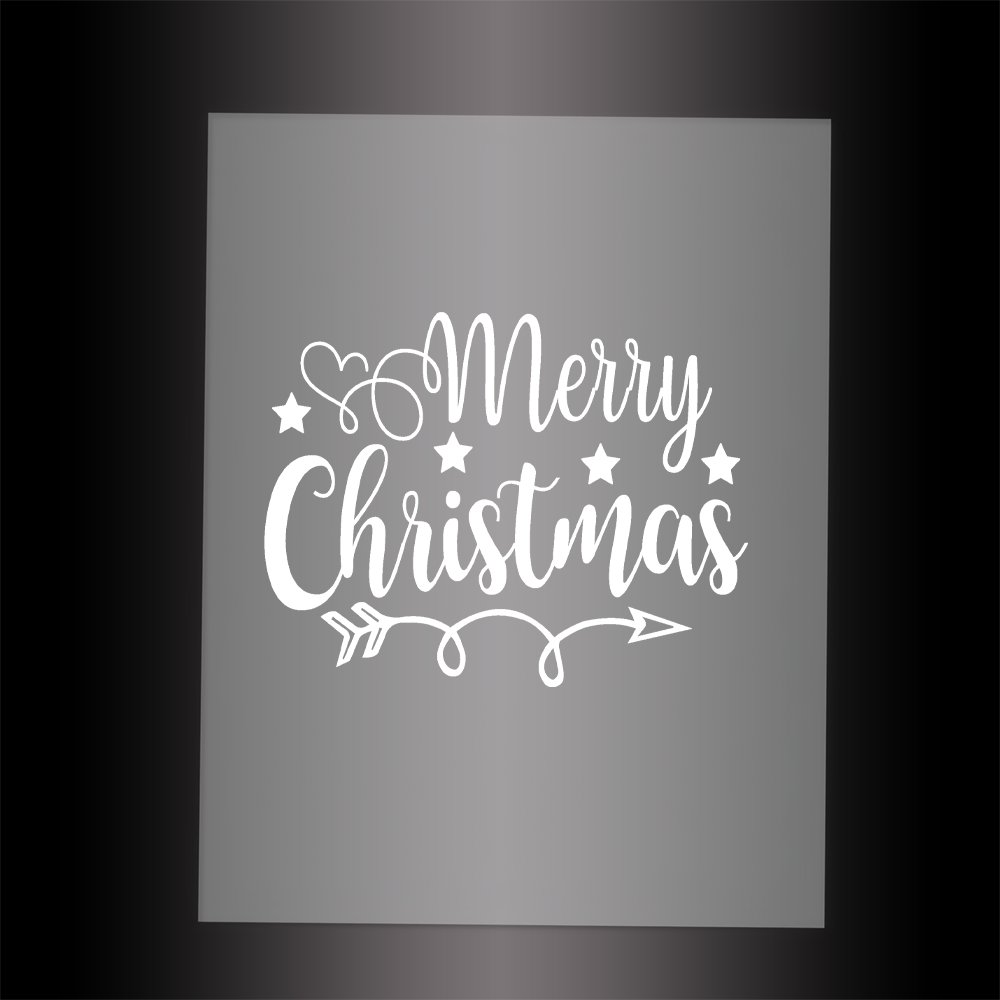 (DTF-X5264) MERRY CHRISTMAS - Garment Transfer