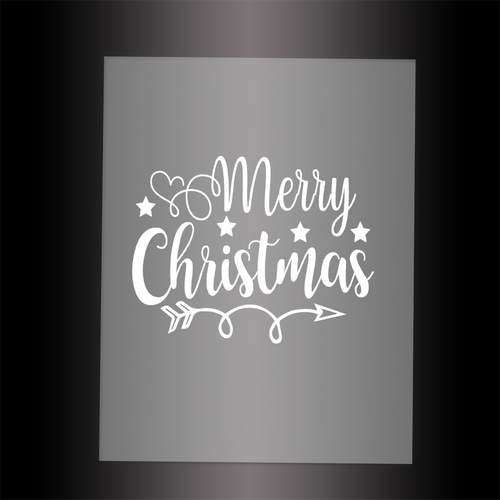 (DTF-X5264) MERRY CHRISTMAS - Garment Transfer
