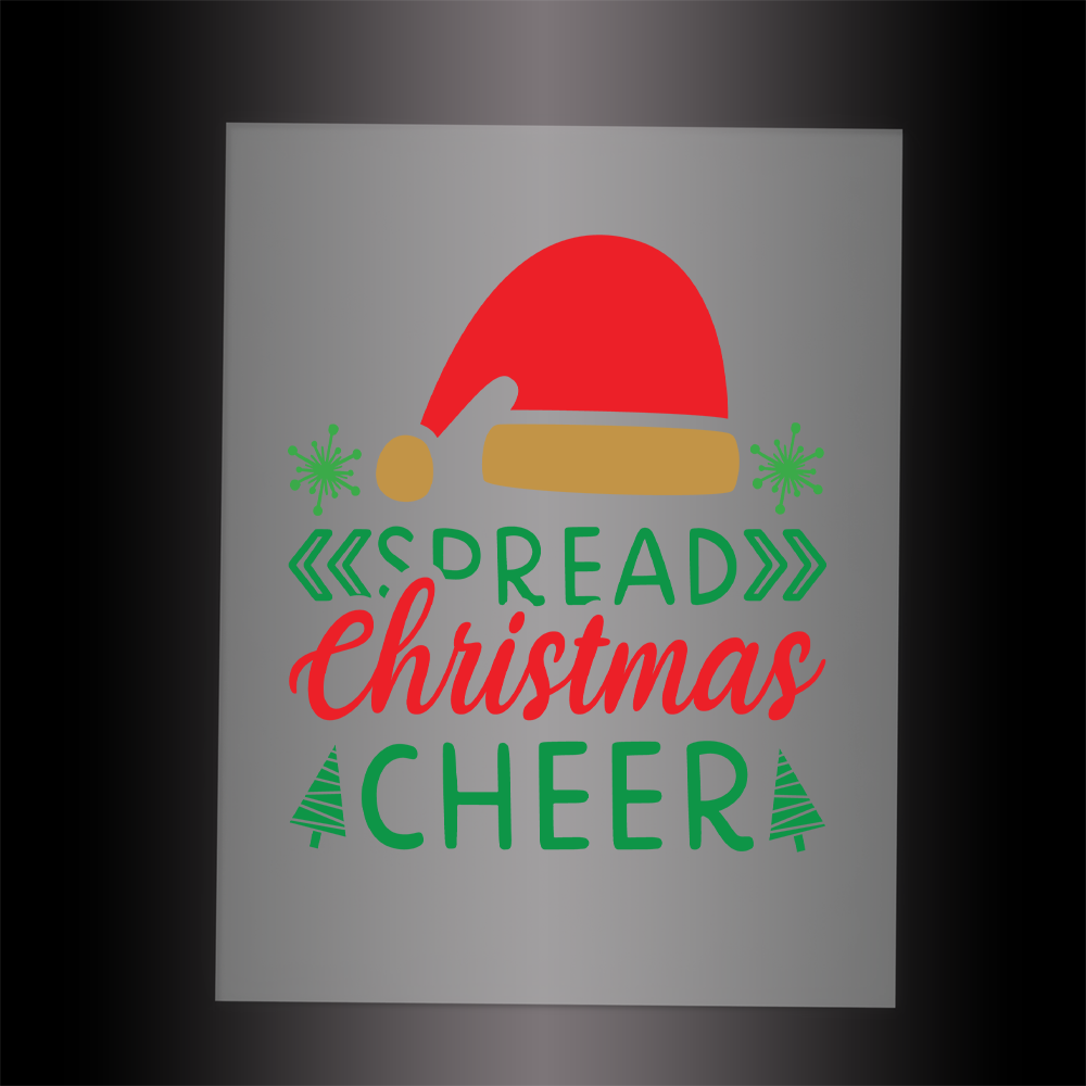 (DTF-X5308) SPREAD CHRISTMAS CHEER - Garment Transfer