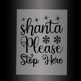 (DTF-X5309) SHANTA PLEASE STOP HERE - Garment Transfer