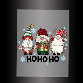 (DTF-X5334) HO HO HO - Garment Transfer