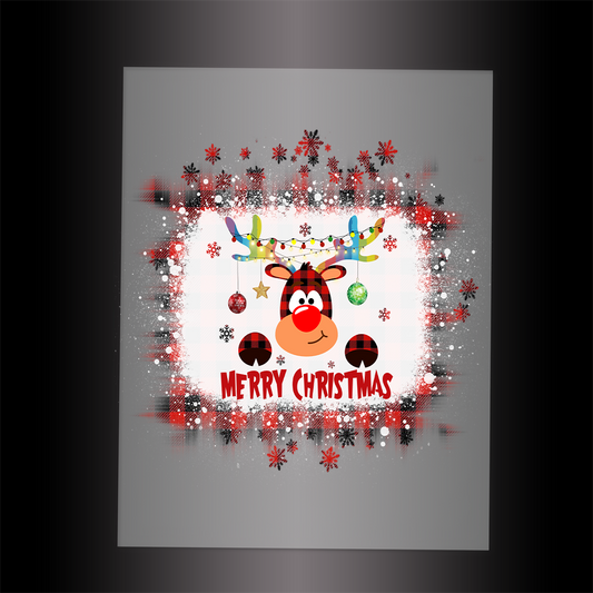 (DTF-X5353) MERRY CHRISTMAS - Garment Transfer