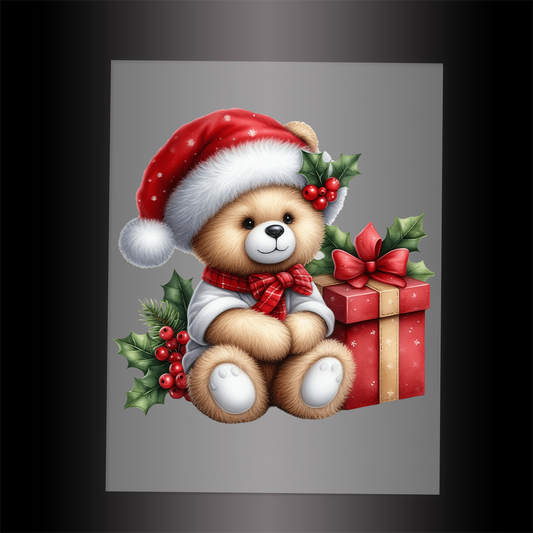 (DTF-XA013) BEARY CHRISTMAS - Garment Transfer