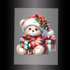 (DTF-XA006) BEARY CHRISTMAS - Garment Transfer