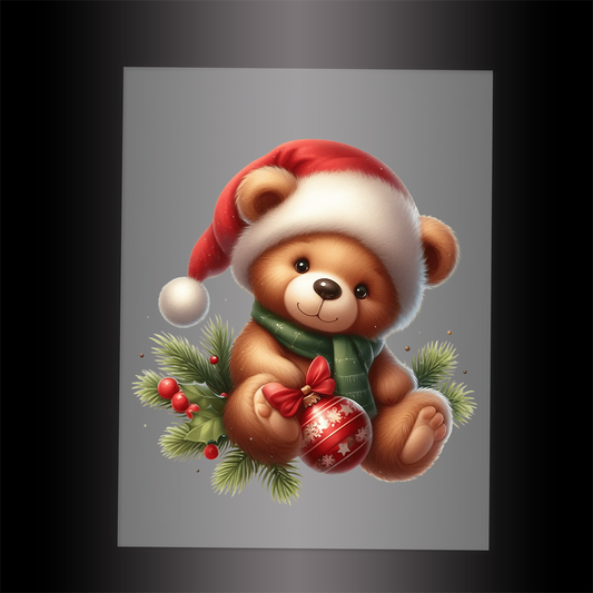 (DTF-XA029) BEARY CHRISTMAS - Garment Transfer