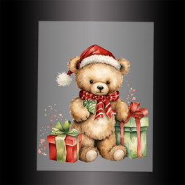 (DTF-XA035) BEARY CHRISTMAS - Garment Transfer