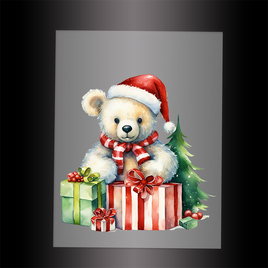 (DTF-XA036) BEARY CHRISTMAS - Garment Transfer