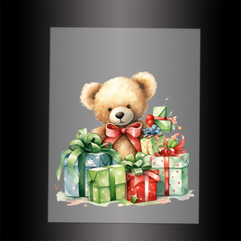 (DTF-XA038) BEARY CHRISTMAS - Garment Transfer