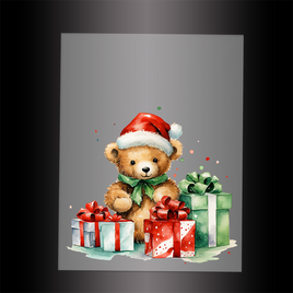 (DTF-XA041) BEARY CHRISTMAS - Garment Transfer