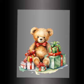 (DTF-XA042) BEARY CHRISTMAS - Garment Transfer