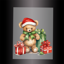 (DTF-XA043) BEARY CHRISTMAS - Garment Transfer