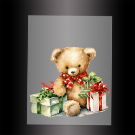 (DTF-XA046) BEARY CHRISTMAS - Garment Transfer