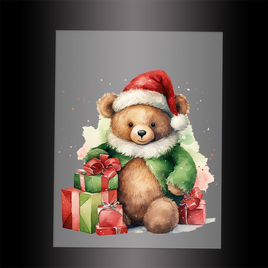 (DTF-XA048) BEARY CHRISTMAS - Garment Transfer