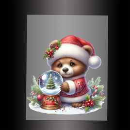 (DTF-XA068) BEARY CHRISTMAS - Garment Transfer