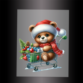 (DTF-XA075) BEARY CHRISTMAS - Garment Transfer