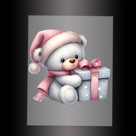 (DTF-XA091) BEARY CHRISTMAS - Garment Transfer