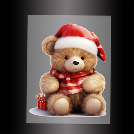 (DTF-XA103) BEARY CHRISTMAS - Garment Transfer