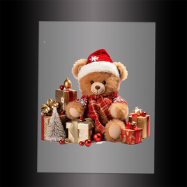 (DTF-XA104) BEARY CHRISTMAS - Garment Transfer