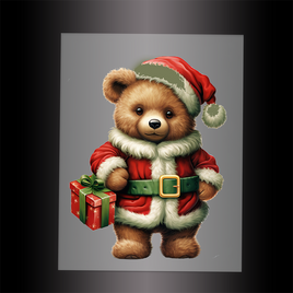 (DTF-XA114) BEARY CHRISTMAS - Garment Transfer